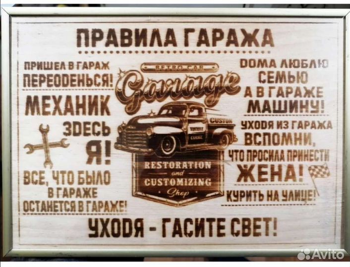 Картины для интерьера в рамке
