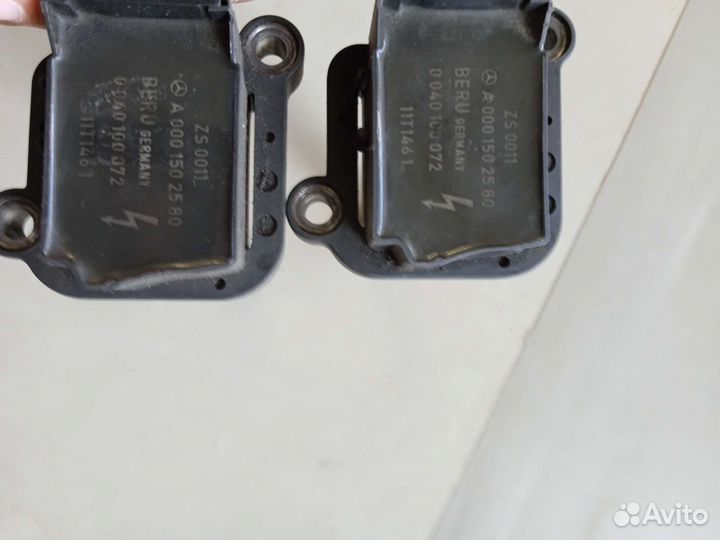 Катушка зажигания на mercedes w204/212 двс M271