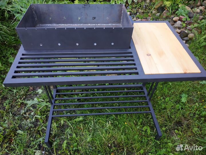 Мангал в стиле лофт