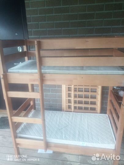 Кровать детская двухэтажная