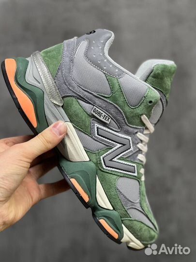 Кроссовки new balance 9060 зимние с мехом