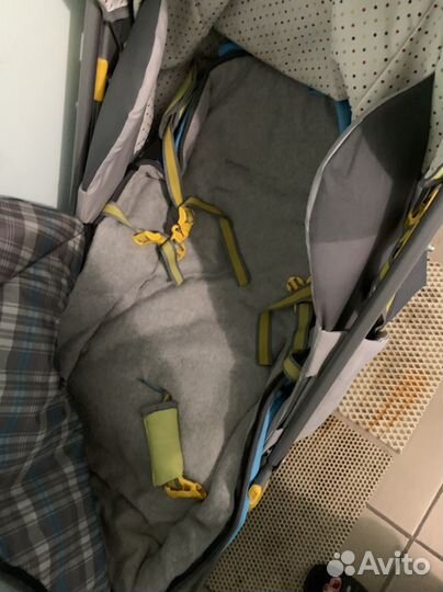 Детские санки коляска с колесами