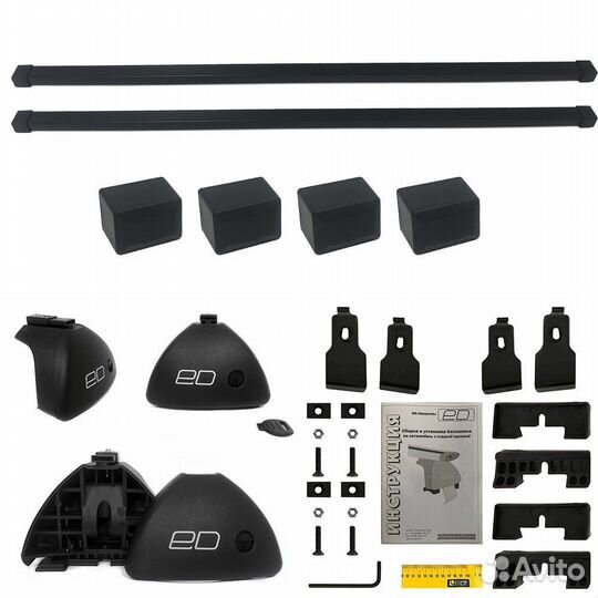 Багажник на крышу Kia ProCeed ED ED2-101F