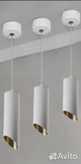 Светильник потолочный подвесной комплект - 3шт)
