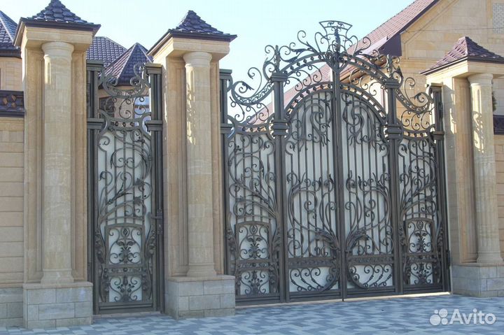 Кованные ворота