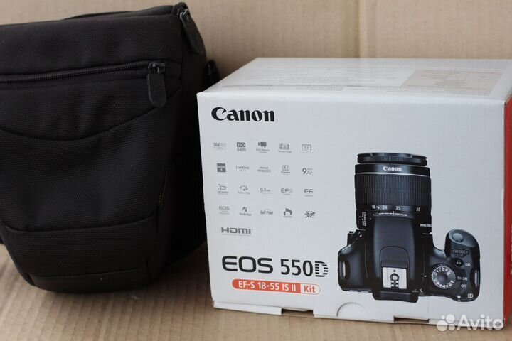 Canon 550 kit пробег 3.800