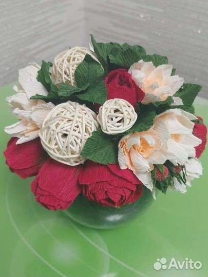 Сладкие букеты из конфет