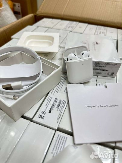 Беспроводные наушники Apple airpods 2, новые