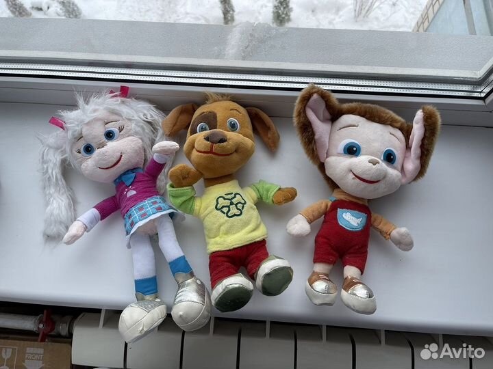 Мягкие игрушки Барбоскины