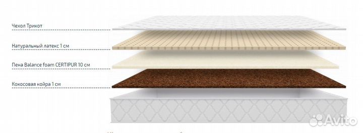 Матрас Ортопедический 160х200