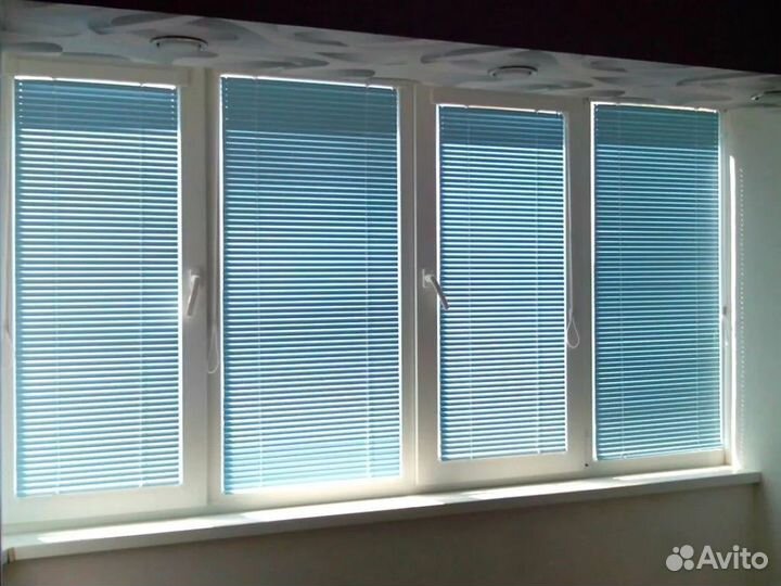 Жалюзи, рулонные и римские шторы