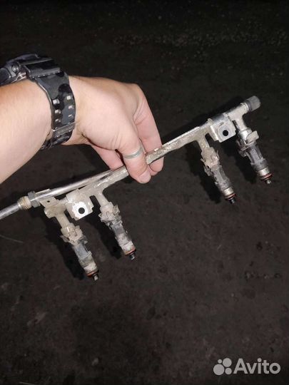 Топливная рампа ваз 2114 с форсунками