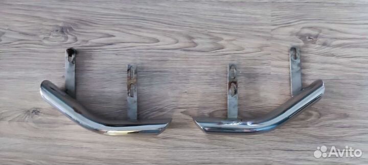 Защита угловая заднего бампера Mazda CX-5