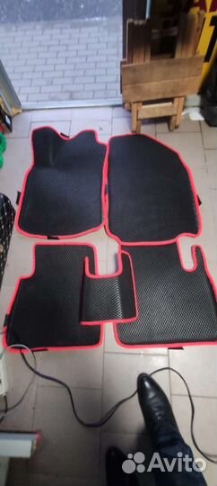 EVA коврики 3D с бортиком Эва коврики