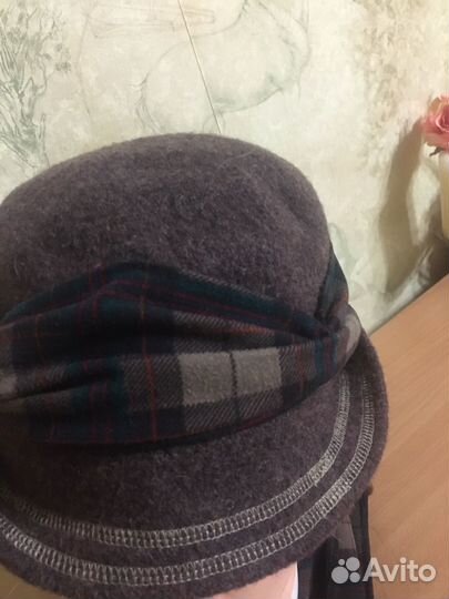 Шляпа фетровая женская