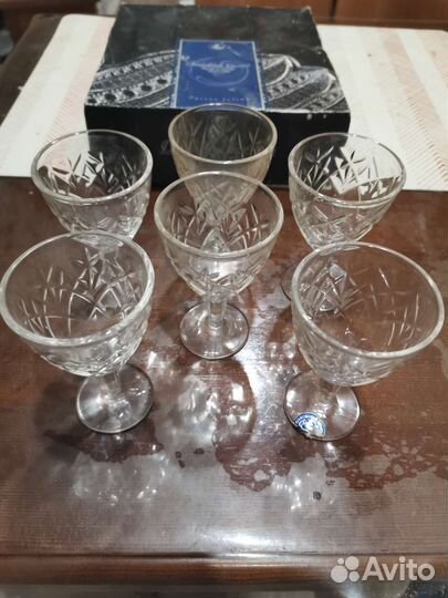 Рюмка хрустальная на ножке СССР