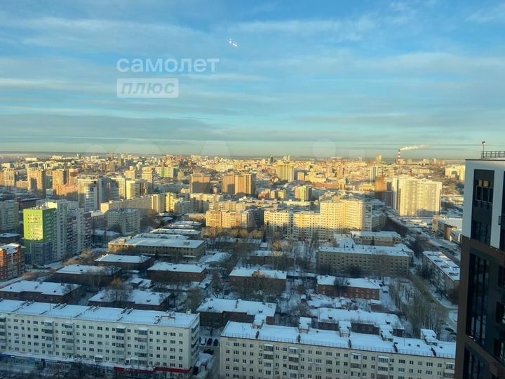 2-к. квартира, 61,7 м², 21/25 эт.