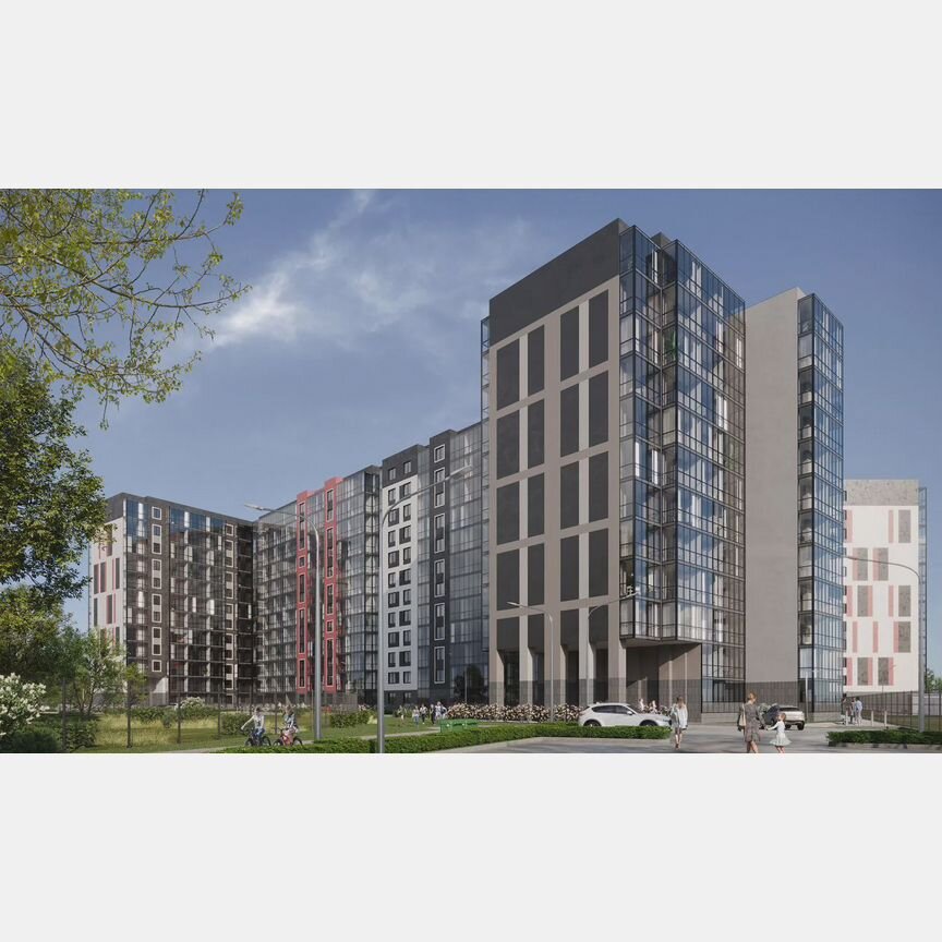 1-к. квартира, 35,7 м², 3/12 эт.