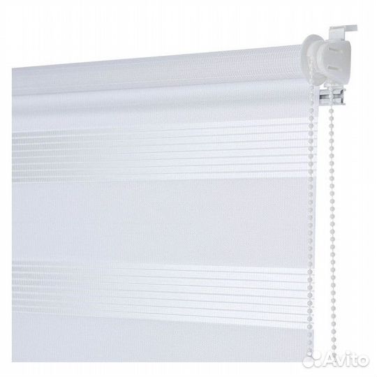 Штора рулонная decofest Бейс день/ночь 80х160см бе