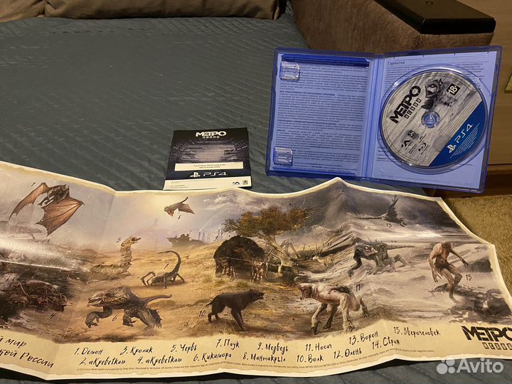 Игра на ps4 Metro Исход