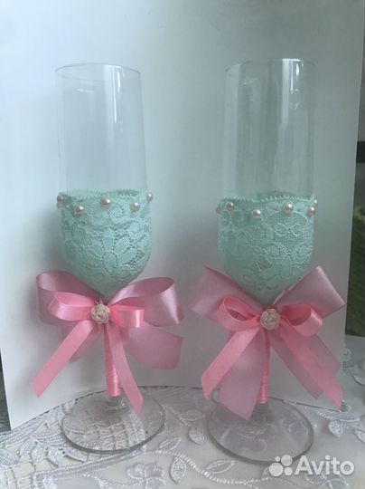 Фужеры для свадьбы