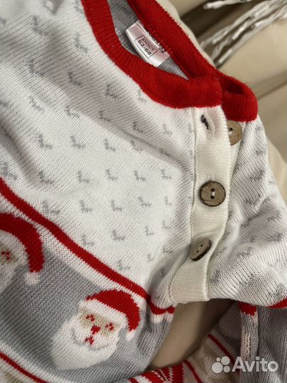 Зимний новогодний костюм 62-68