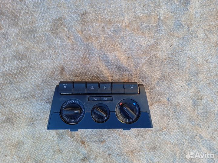Блок управления климатом volkswagen polo