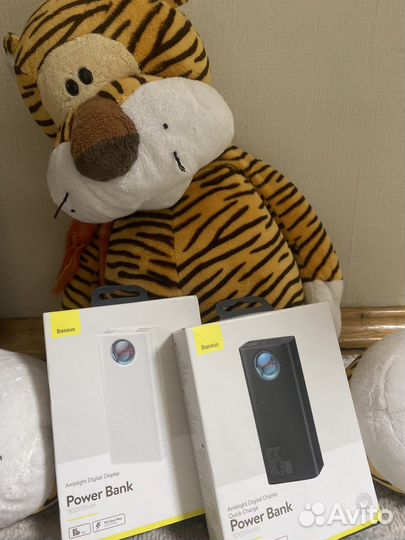 Внешний аккумулятор Baseus 65Вт, 30000 мАч, новый
