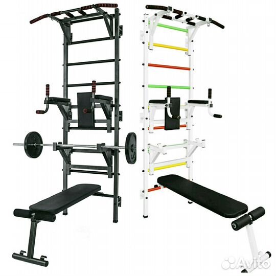Универсальная шведская стенка турник брусья пресс