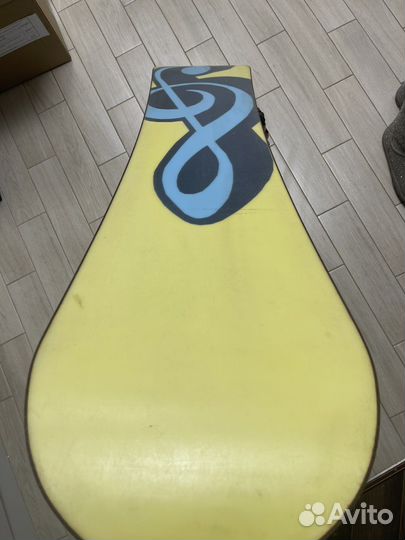 Сноубрд 132см denton с ботнками Wed'ze FR1