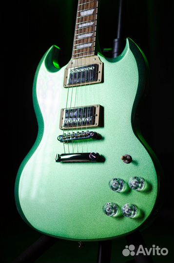 Epiphone SG Muse Wanderlust Green Metallic