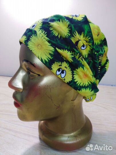 Косынка на резинке женская