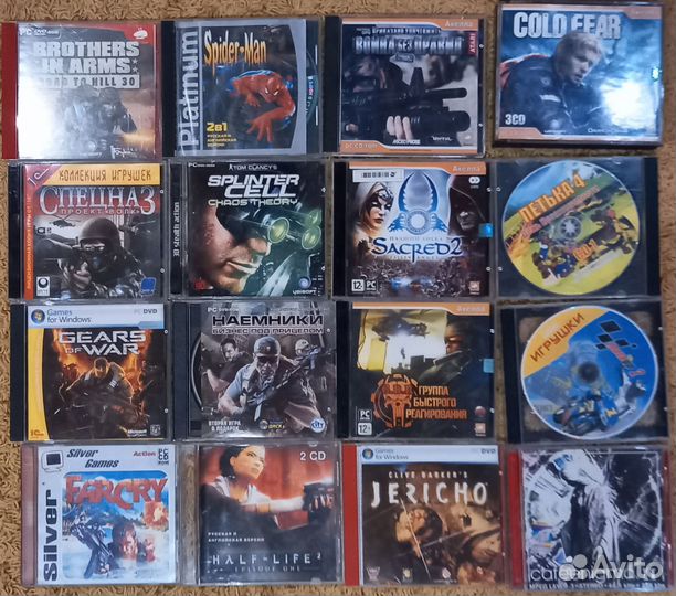 Cd диски с играми