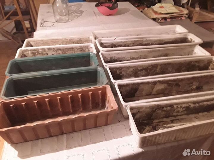 Ванночки для цветов