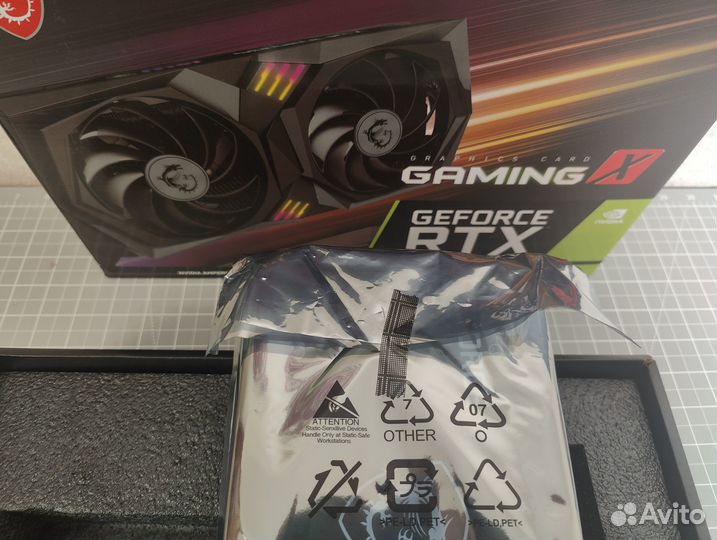 Новая MSI GeForce RTX 3060 Ti gaming X (LHR) 8Gb