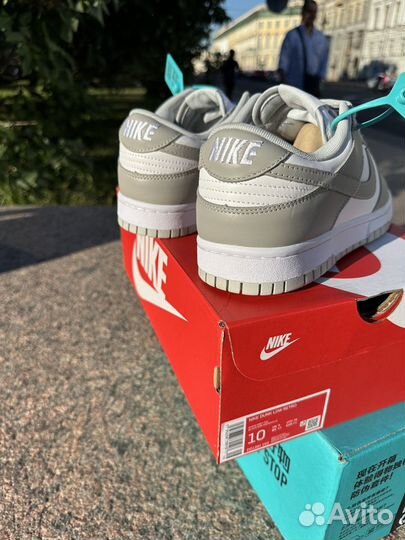 Nike sb dunk low grey fog original