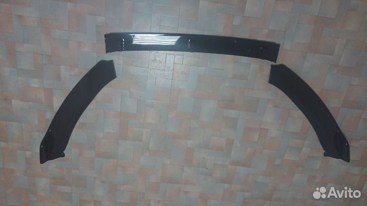 Губа на бампер шкода октавия а7