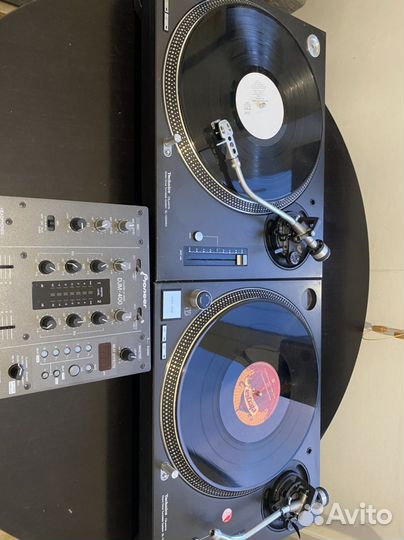 Technics sl 1200 mk5 (2) + pioneer djm-400