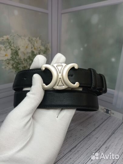 Ремень Женская Celine Люкс Натуральная кожа