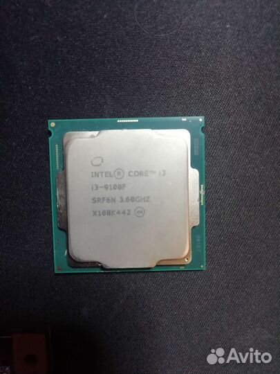 Процессор intel core i3 9100f