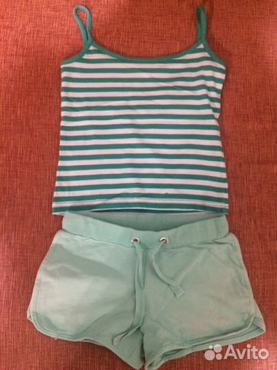 Шорты с топом 6-8 лет