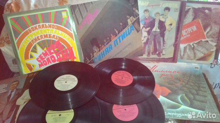Виниловые пластинки СССР