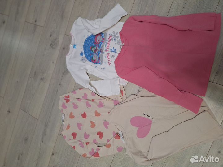Вещи пакетом на девочку 128-134