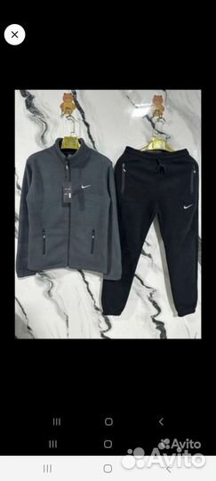 Флисовый костюм nike