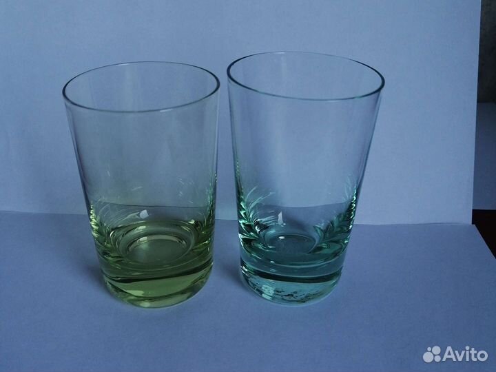 Стопки СССР цветное стекло