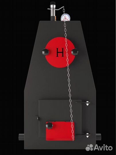 Твердотопливный котёл 100 квт