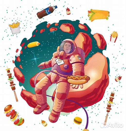 Продавец в киоск