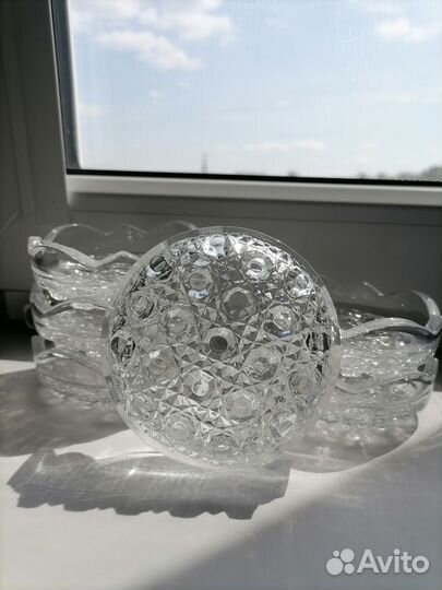 Розетки (пиала) Богемский хрусталь