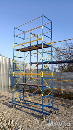 Леса строительные рамные