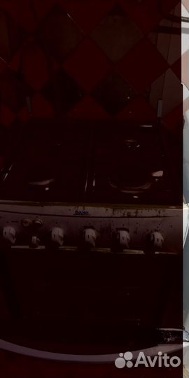 Плита газовая, бу, с рабочей духовкой